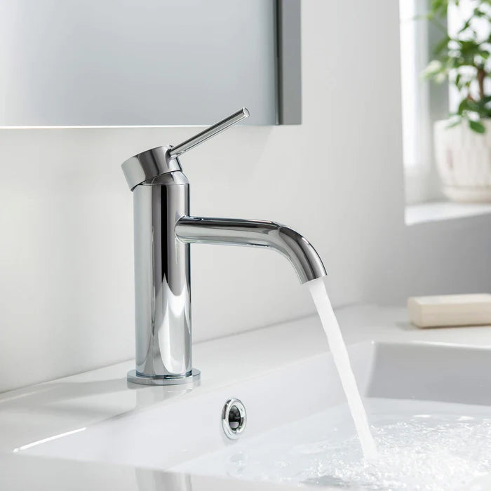 Casa Fixtures - Bathroom Faucet - Halo Single Handle Bathroom Vanity Sink Faucet with Pop Up Drain (CBF-1008)