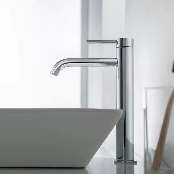 Casa Fixtures - Bathroom Faucet - Halo Single Handle Bathroom Vessel Sink Faucet with Pop Up Drain (CBF-1009)