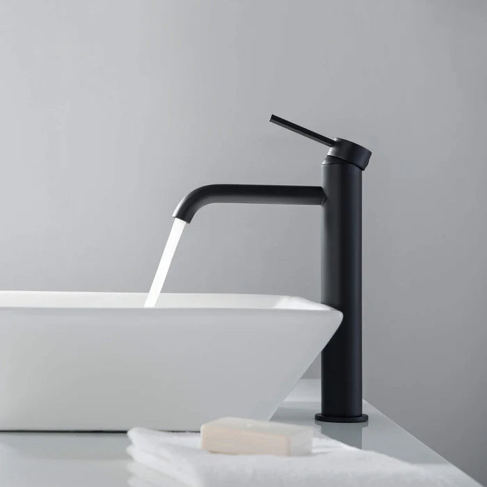 Casa Fixtures - Bathroom Faucet - Halo Single Handle Bathroom Vessel Sink Faucet with Pop Up Drain (CBF-1009)