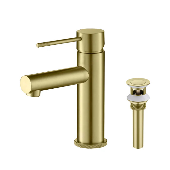 Casa Fixtures - Bathroom Faucet - Verona Single Handle Bathroom Vanity Sink Faucet with Pop Up Drain (CBF-1010)
