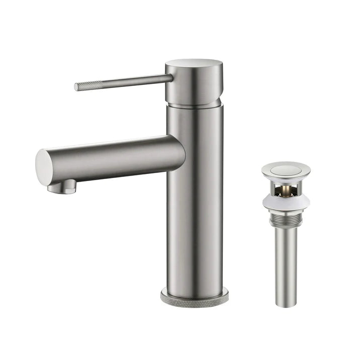 Casa Fixtures - Bathroom Faucet - Verona Single Handle Bathroom Vanity Sink Faucet with Pop Up Drain (CBF-1010)