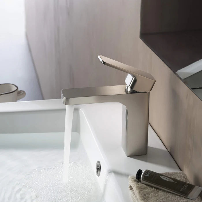Casa Fixtures - Bathroom Faucet - Fusion Single Handle Bathroom Vanity Sink Faucet with Pop Up Drain (CBF-1017)