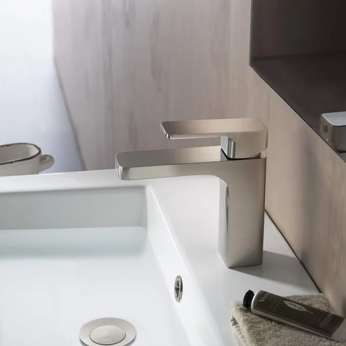 Casa Fixtures - Bathroom Faucet - Fusion Single Handle Bathroom Vanity Sink Faucet with Pop Up Drain (CBF-1017)