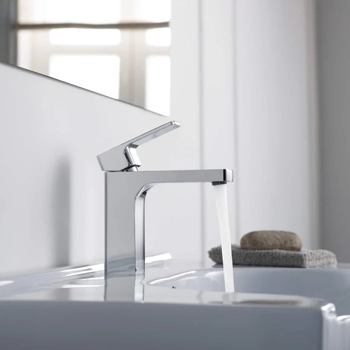 Casa Fixtures - Bathroom Faucet - Fusion Single Handle Bathroom Vanity Sink Faucet with Pop Up Drain (CBF-1017)