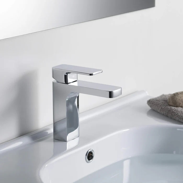 Casa Fixtures - Bathroom Faucet - Fusion Single Handle Bathroom Vanity Sink Faucet with Pop Up Drain (CBF-1017)