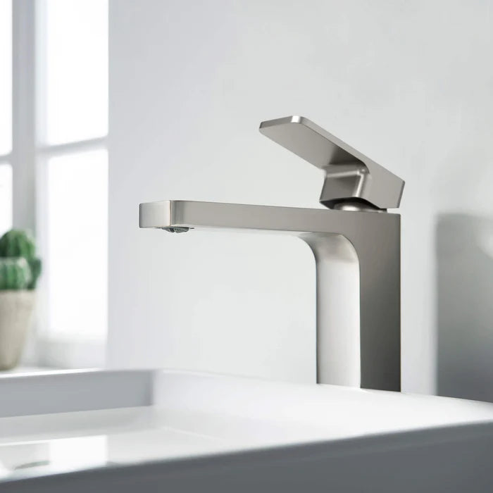 Casa Fixtures - Bathroom Faucet - Fusion Single Handle Bathroom Vessel Sink Faucet with Pop Up Drain (CBF-1018)