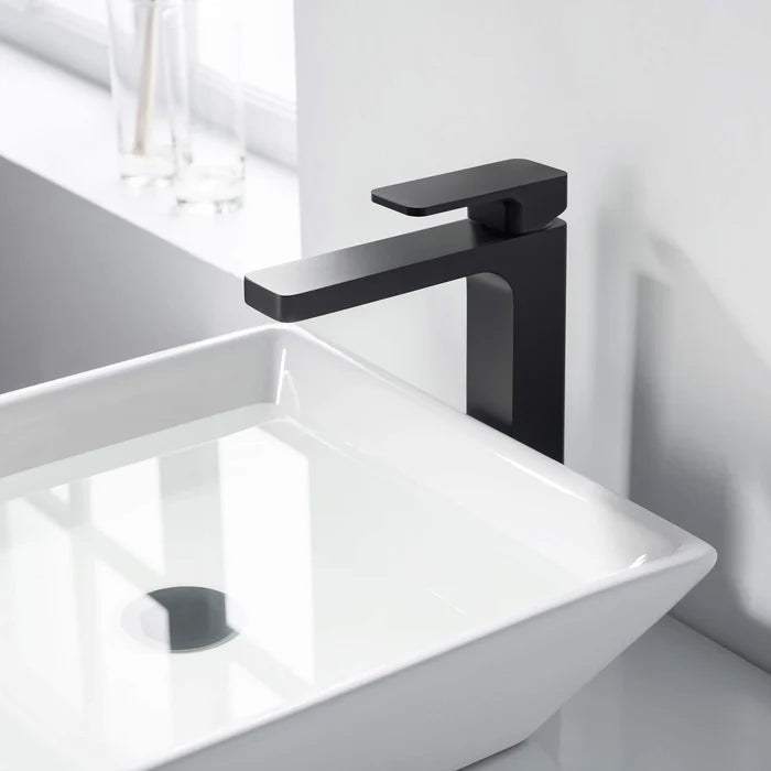 Casa Fixtures - Bathroom Faucet - Fusion Single Handle Bathroom Vessel Sink Faucet with Pop Up Drain (CBF-1018)