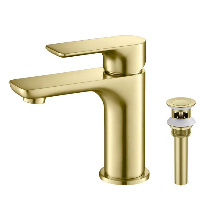 Casa Fixtures - Bathroom Faucet - Austin Single Handle Bathroom Vanity Sink Faucet with Pop Up Drain (CBF-1019)
