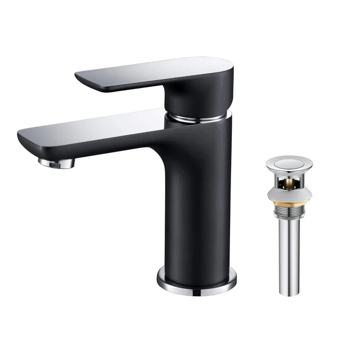 Casa Fixtures - Bathroom Faucet - Austin Single Handle Bathroom Vanity Sink Faucet with Pop Up Drain (CBF-1019)
