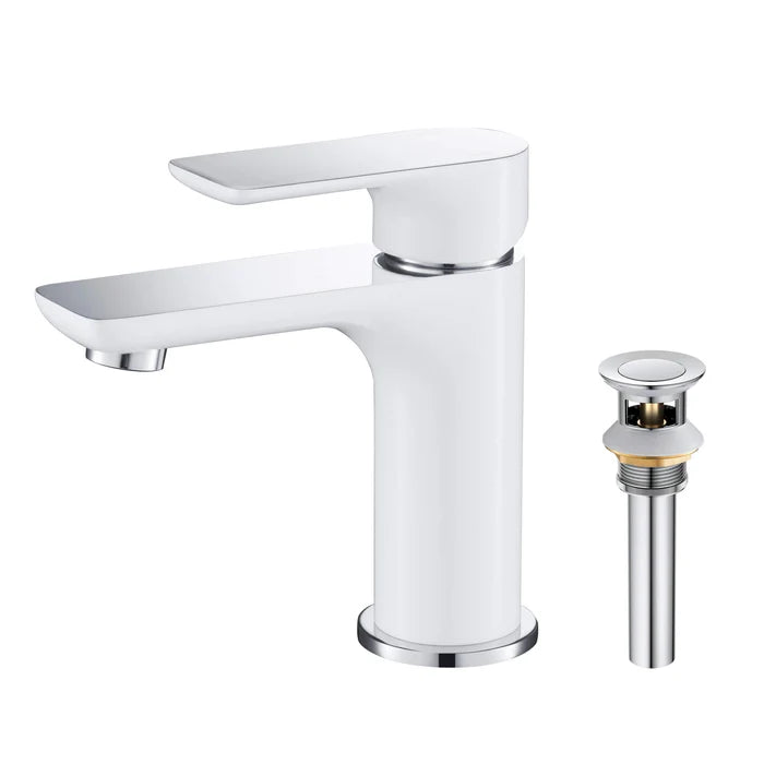 Casa Fixtures - Bathroom Faucet - Austin Single Handle Bathroom Vanity Sink Faucet with Pop Up Drain (CBF-1019)