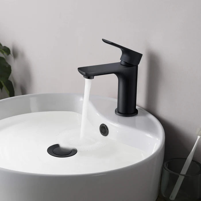 Casa Fixtures - Bathroom Faucet - Austin Single Handle Bathroom Vanity Sink Faucet with Pop Up Drain (CBF-1019)