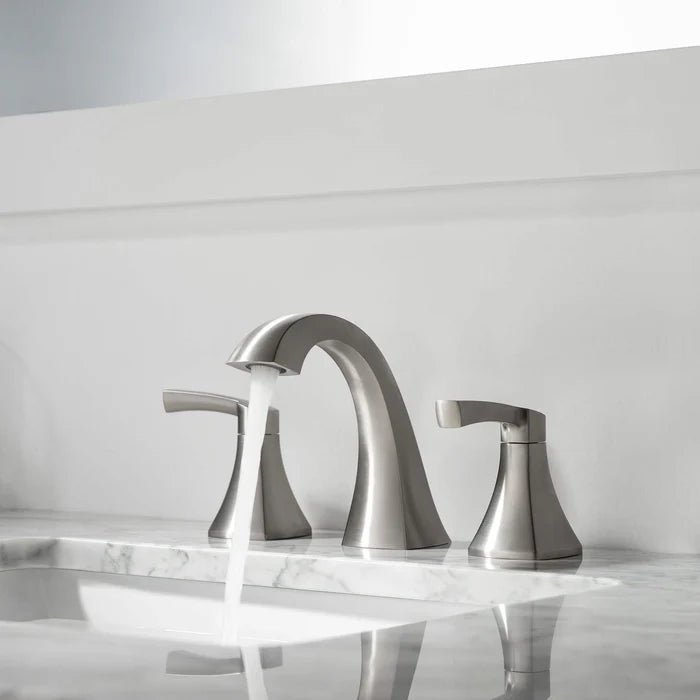 Casa Fixtures - Bathroom Faucet - Vermont 8" Widespread Bathroom Sink Faucet with Drain Assembly (CBF-1022)