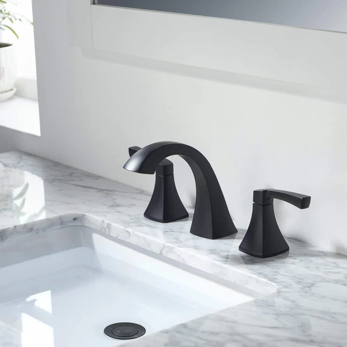 Casa Fixtures - Bathroom Faucet - Vermont 8" Widespread Bathroom Sink Faucet with Drain Assembly (CBF-1022)