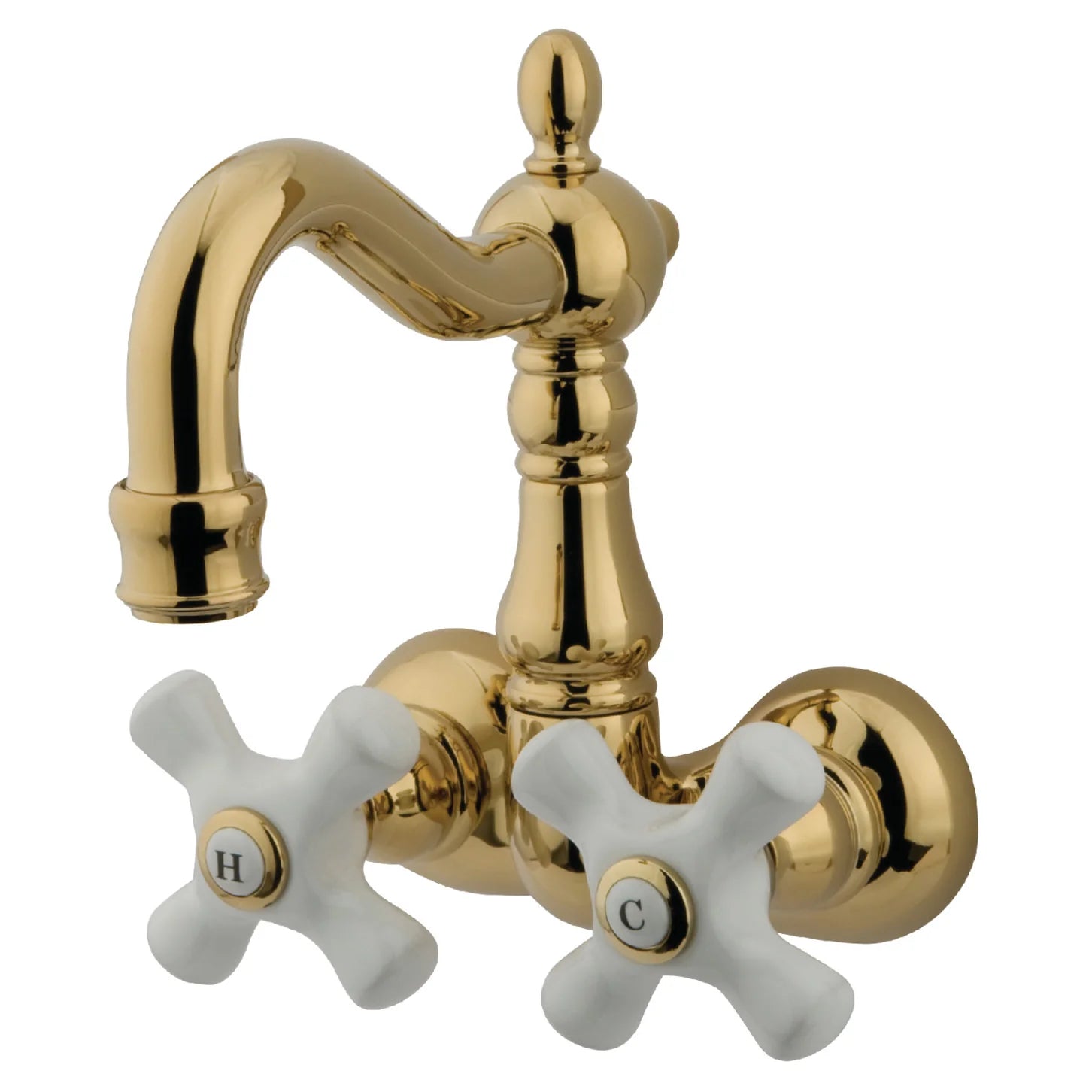 Kingston - Tub Faucets - Vintage CC1079T Two-Handle 2-Hole Tub Wall Mount Clawfoot Tub Faucet
