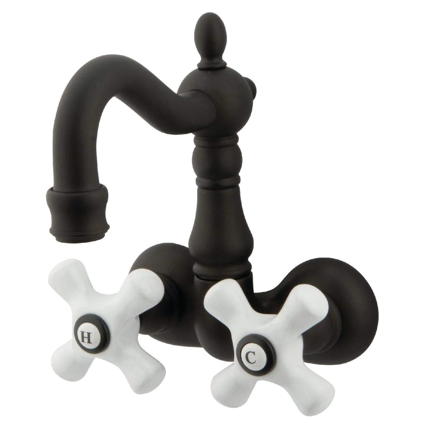 Kingston - Tub Faucets - Vintage CC1079T Two-Handle 2-Hole Tub Wall Mount Clawfoot Tub Faucet