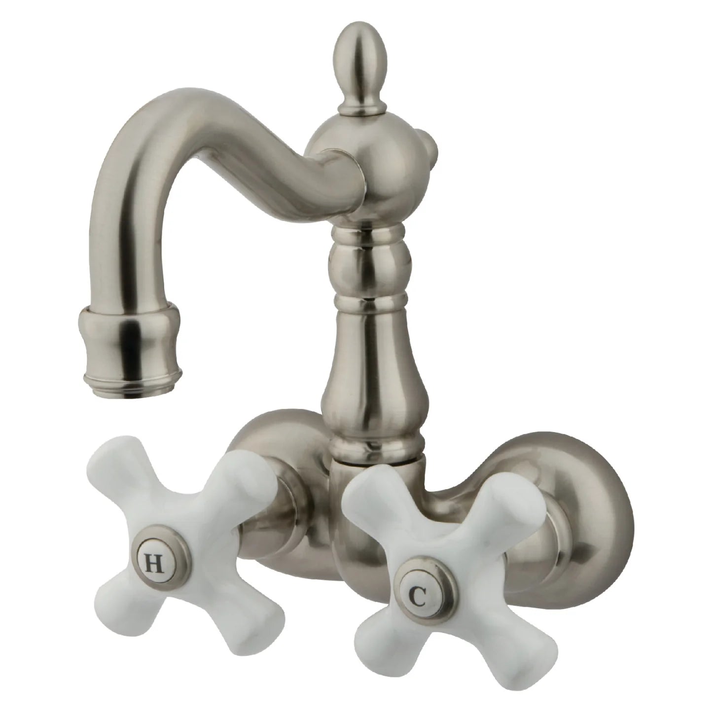 Kingston - Tub Faucets - Vintage CC1079T Two-Handle 2-Hole Tub Wall Mount Clawfoot Tub Faucet