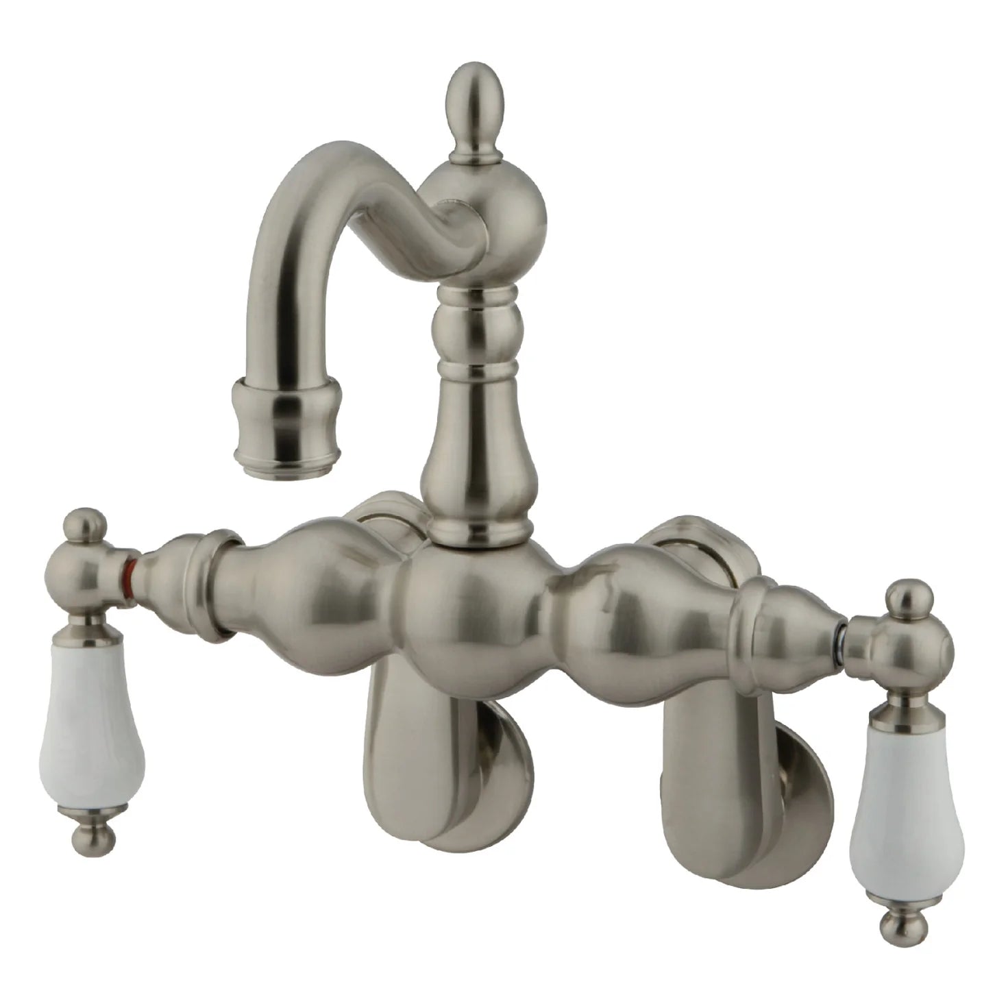 Kingston - Tub Faucets - Vintage CC1083T Two-Handle 2-Hole Tub Wall Mount Clawfoot Tub Faucet