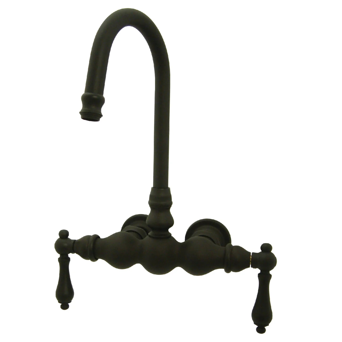 Kingston - Tub Faucets - Vintage CC1T Two-Handle 2-Hole Tub Wall Mount Clawfoot Tub Faucet