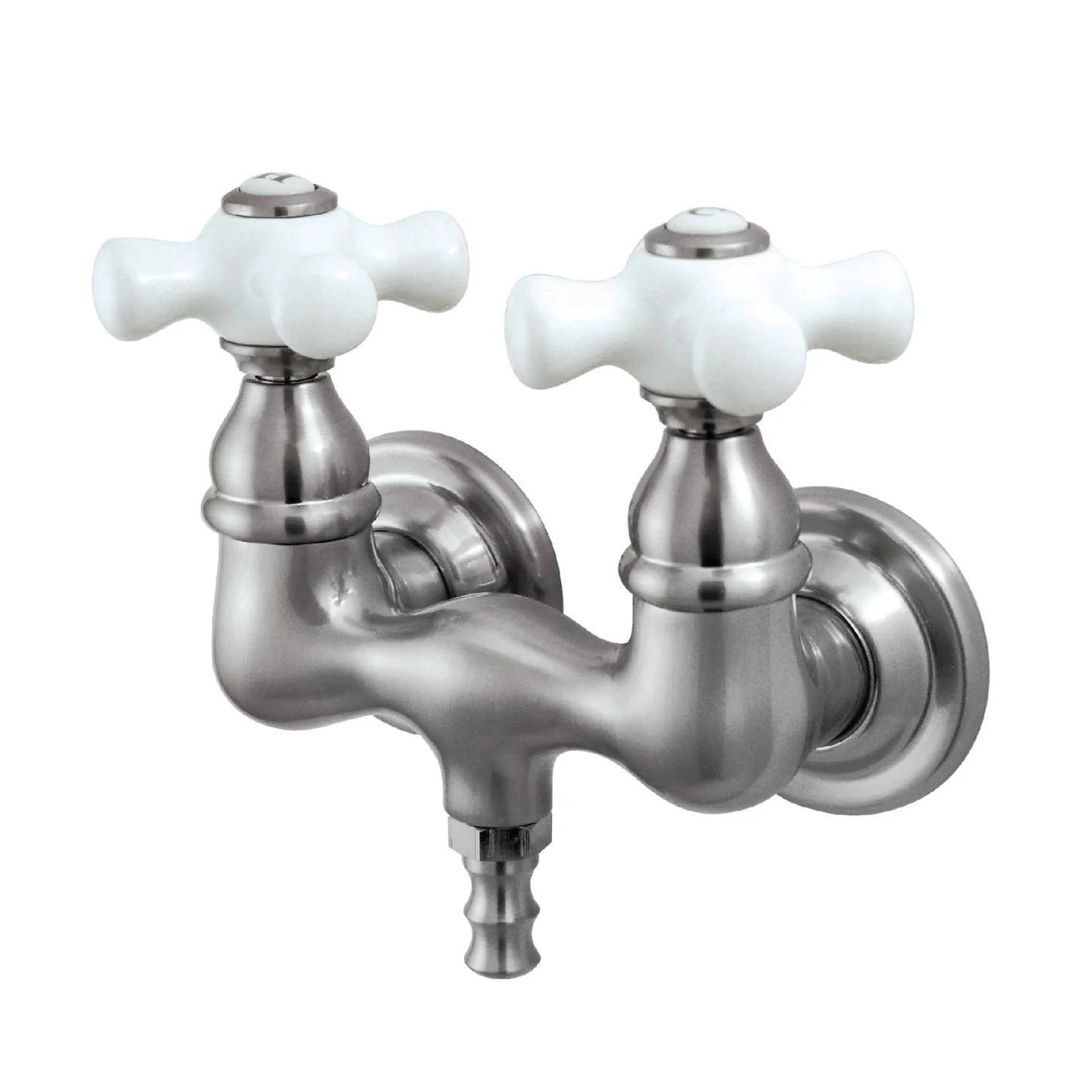 Kingston - Tub Faucets - Vintage CC39T Two-Handle 2-Hole Tub Wall Mount Clawfoot Tub Faucet