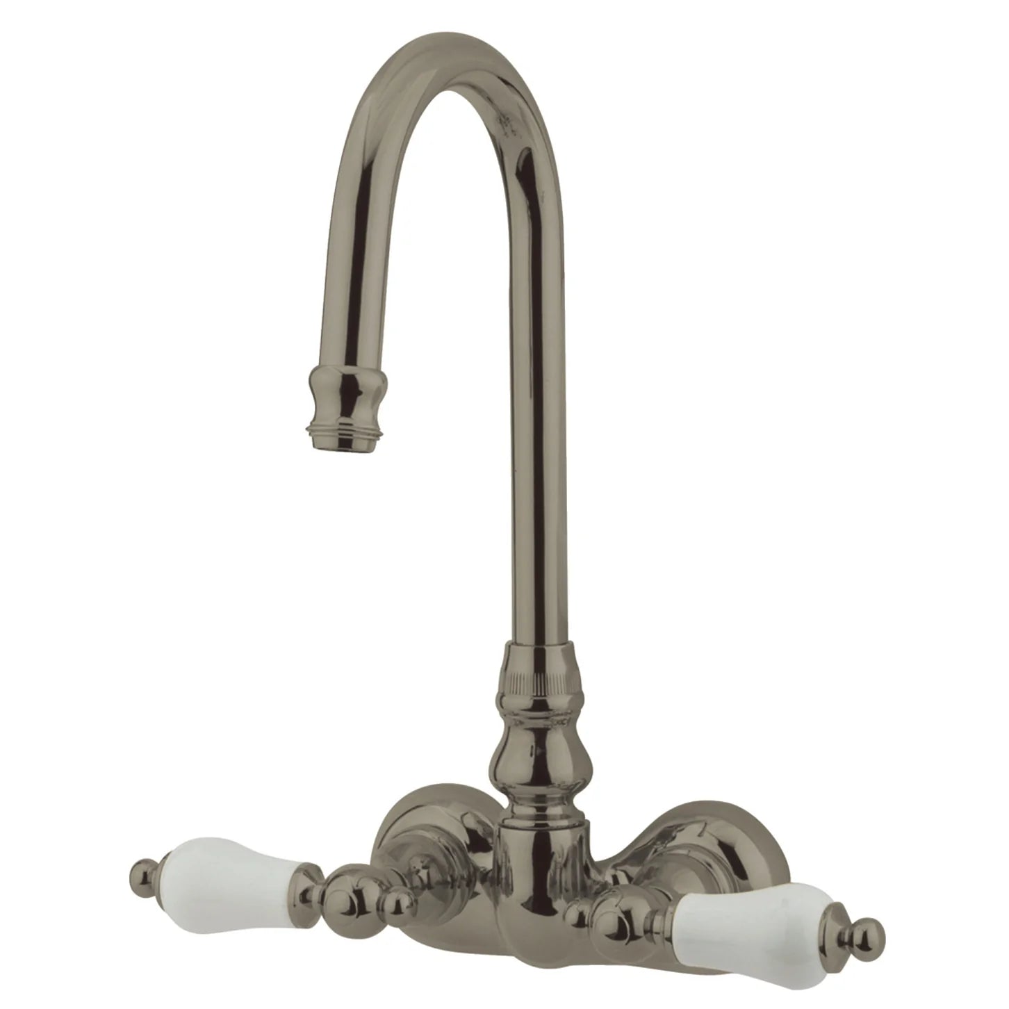 Kingston - Tub Faucets - Vintage CC75T Two-Handle 2-Hole Tub Wall Mount Clawfoot Tub Faucet
