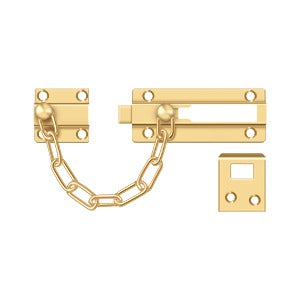 Deltana - Door Guards - Chain Door Guard w/ Door Bolt