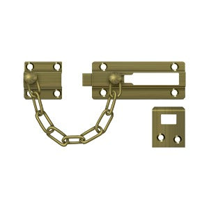 Deltana - Door Guards - Chain Door Guard w/ Door Bolt
