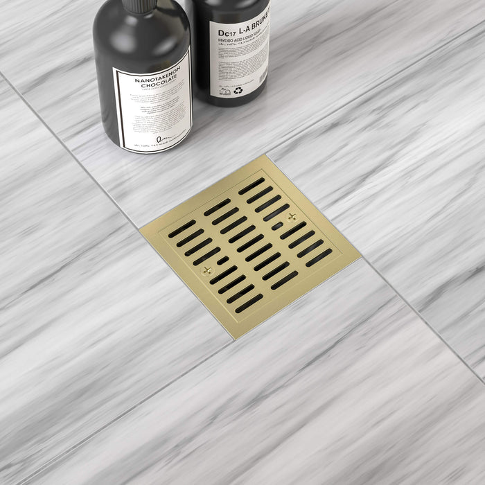 Casa Fixtures - Shower Drain - Casa 4" Tile-In Shower Drain (CFD-0402)