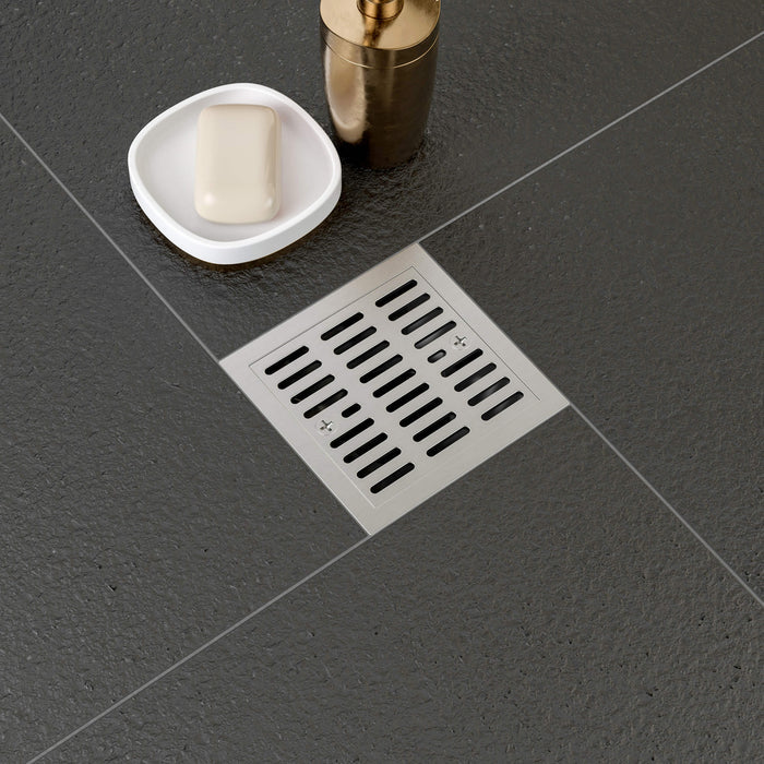 Casa Fixtures - Shower Drain - Casa 4" Tile-In Shower Drain (CFD-0402)