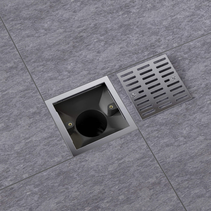 Casa Fixtures - Shower Drain - Casa 4" Tile-In Shower Drain (CFD-0402)
