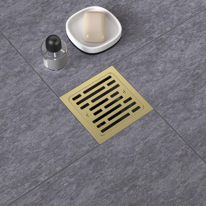 Casa Fixtures - Shower Drain - Casa 4" Tile-In Shower Drain (CFD-0403)