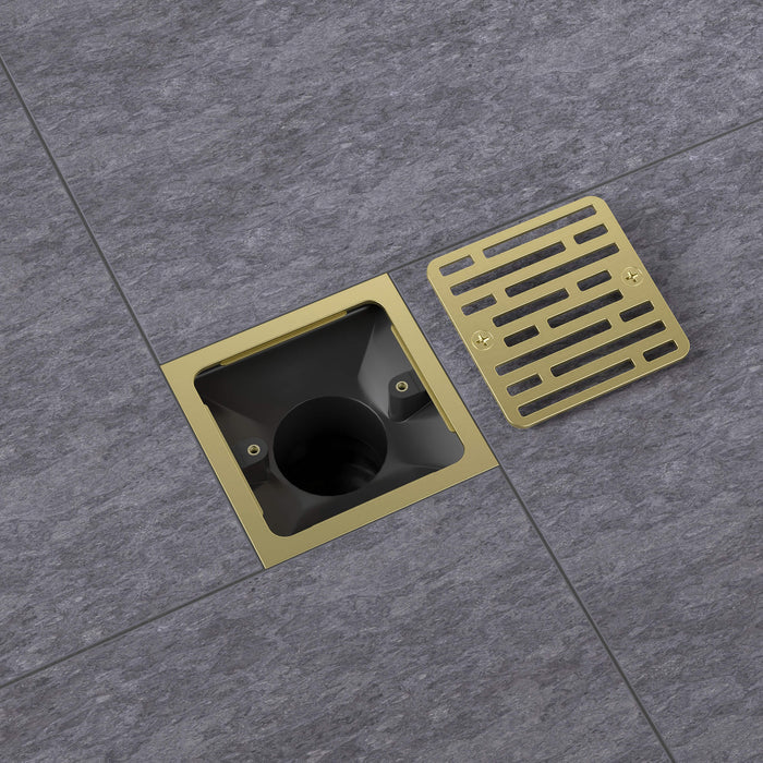 Casa Fixtures - Shower Drain - Casa 4" Tile-In Shower Drain (CFD-0403)