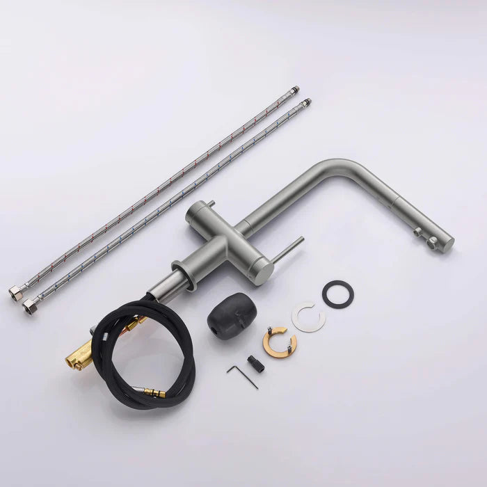 Casa Fixtures - Kitchen Faucet - Halo 2-in-1 Pull Out Kitchen Filtration Faucet (CFF-502)