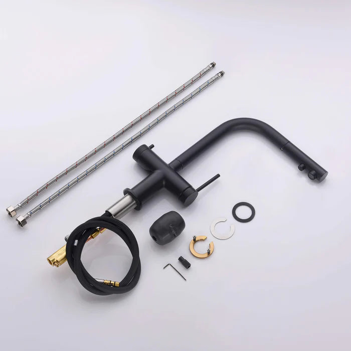 Casa Fixtures - Kitchen Faucet - Halo 2-in-1 Pull Out Kitchen Filtration Faucet (CFF-502)