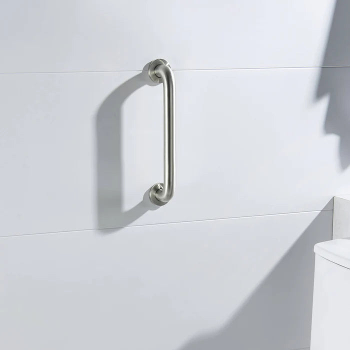 Casa Fixtures - Bathroom Accessories - Halo 12" Stainless Steel Bathroom Safety Grab Bar (CGB-1012)