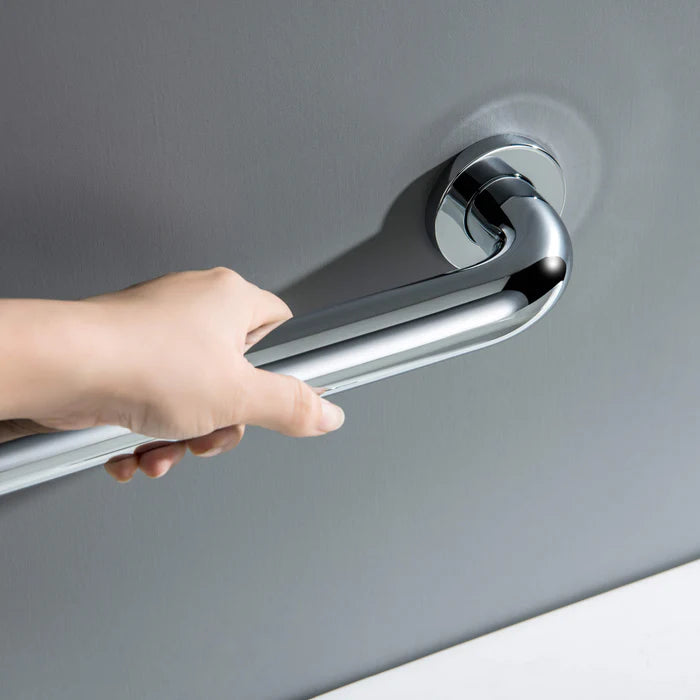 Casa Fixtures - Bathroom Accessories - Halo 12" Stainless Steel Bathroom Safety Grab Bar (CGB-1012)