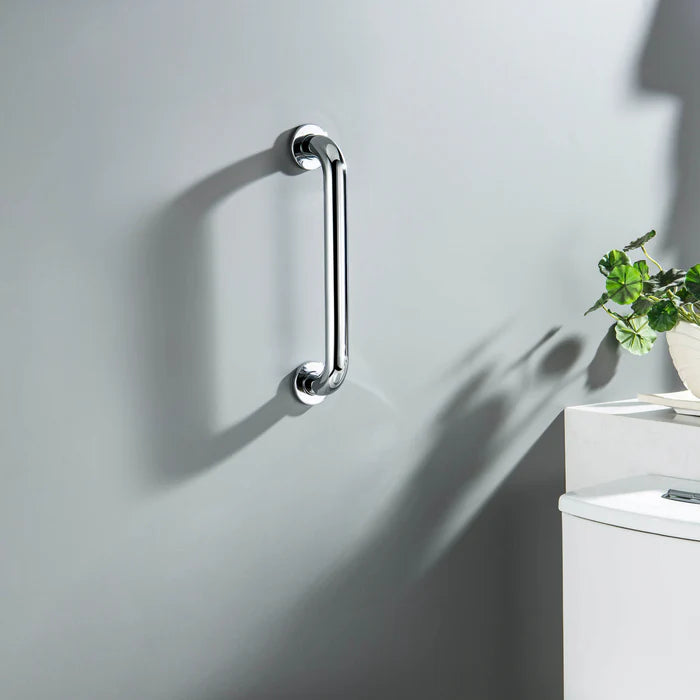 Casa Fixtures - Bathroom Accessories - Halo 12" Stainless Steel Bathroom Safety Grab Bar (CGB-1012)