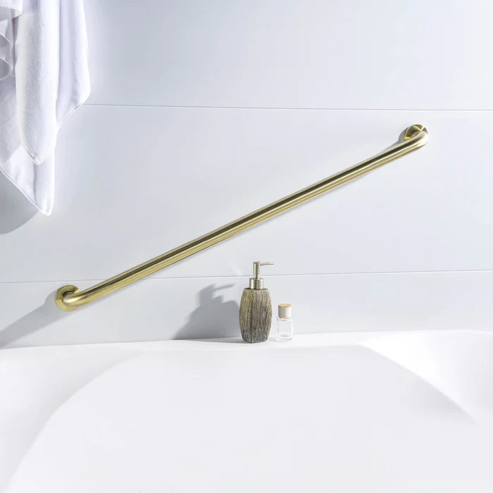 Casa Fixtures - Bathroom Accessories - Halo 36" Stainless Steel Bathroom Safety Grab Bar (CGB-1036)