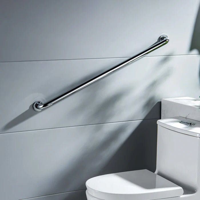 Casa Fixtures - Bathroom Accessories - Halo 36" Stainless Steel Bathroom Safety Grab Bar (CGB-1036)