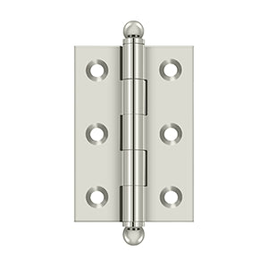 Deltana - Solid Brass Hinges - 2-1/2" x 1-11/16" Cabinet Hinge (Pairs)