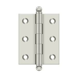Deltana - Solid Brass Hinges - 2-1/2" x 2" Cabinet Hinge (Pairs)