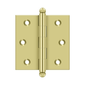 Deltana - Solid Brass Hinges - 2-1/2" x 2-1/2" Cabinet Hinge (Pairs)