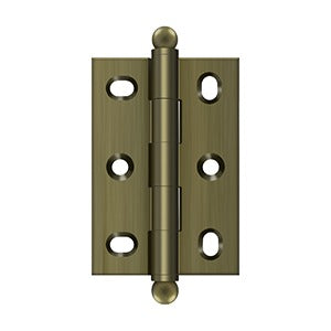 Deltana - Solid Brass Hinges - 2-1/2" x 1-3/4" Adjustable Cabinet Hinge (Pairs)