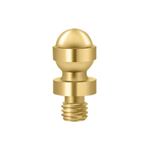 Deltana - Solid Brass Cabinet Finials - Acorn Tip (Each)