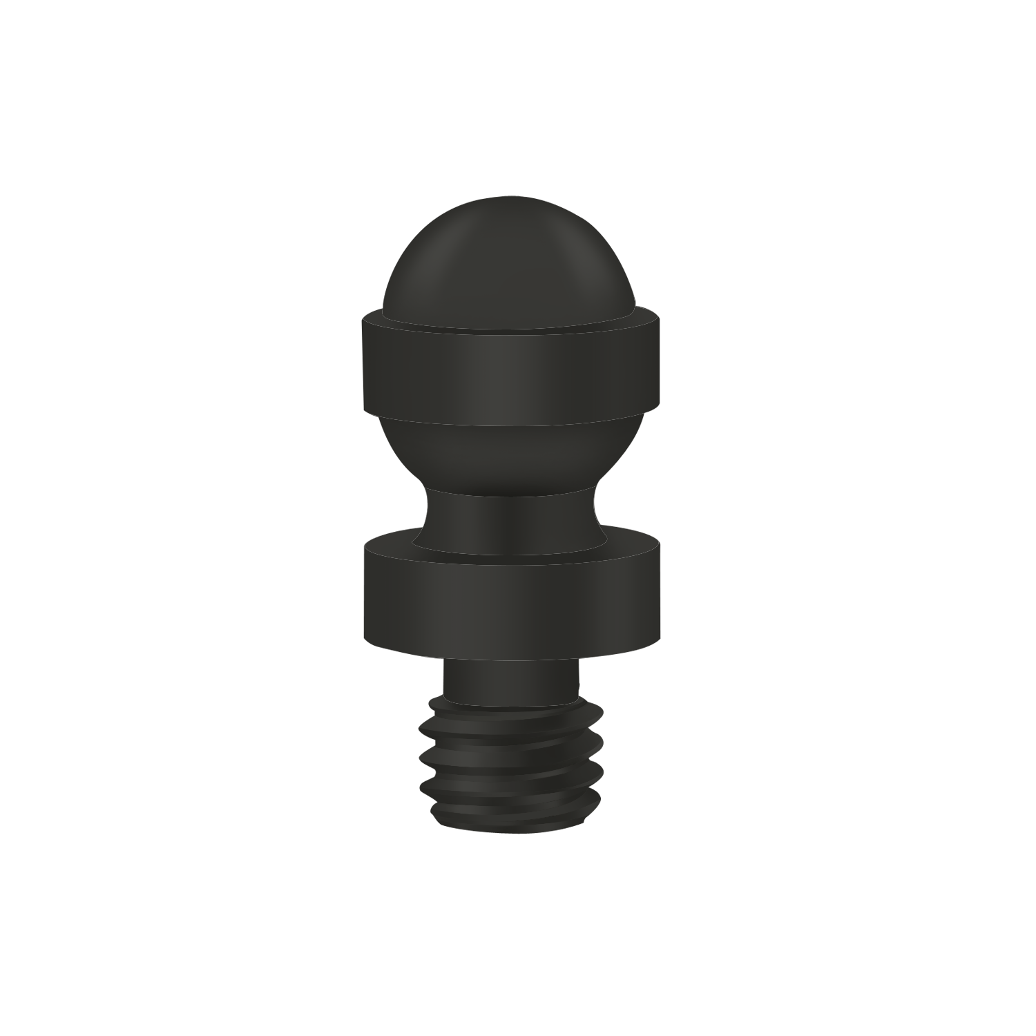 Deltana - Solid Brass Cabinet Finials - Acorn Tip (Each)