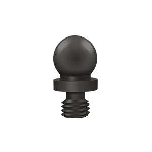 Deltana - Solid Brass Cabinet Finials - Ball Tip (Each)