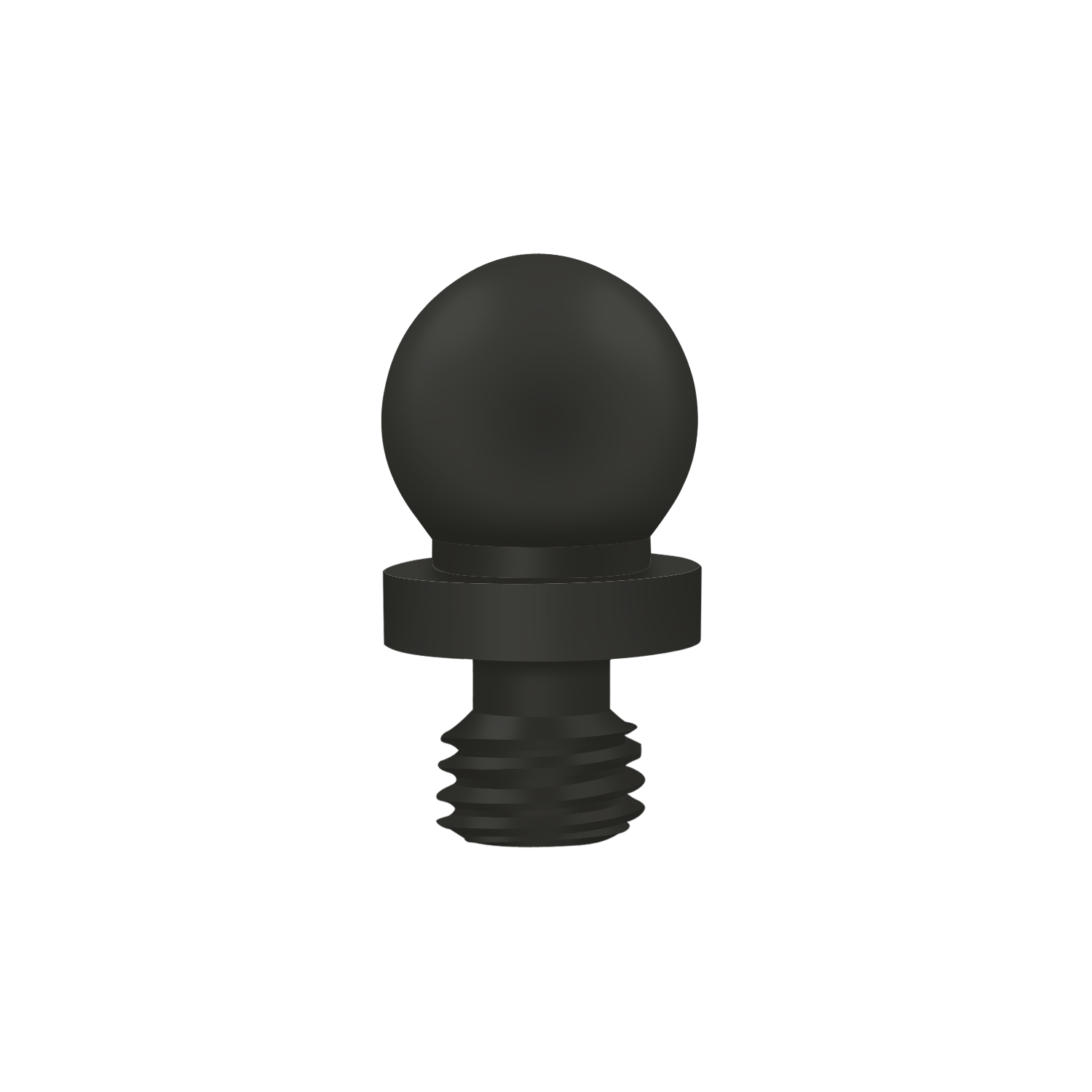 Deltana - Solid Brass Cabinet Finials - Ball Tip (Each)