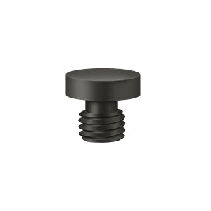 Deltana - Solid Brass Cabinet Finials - Button Tip (Each)