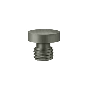 Deltana - Solid Brass Cabinet Finials - Button Tip (Each)