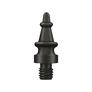 Deltana - Solid Brass Cabinet Finials - Steeple Tip (Each)