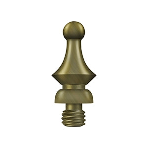 Deltana - Solid Brass Cabinet Finials - Windsor Tip (Each)